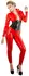 LateX Red Latex Catsuit 2XL - Full Body Suit with Stand-Up Collar