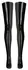 LateX Thigh-High Latex Stockings Black L/XL - Shiny Finish, 0.35mm