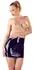 Cottelli Collection Latex Mini Skirt Black Size M - Flat Dipped Finish