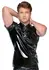 Black Level Polo Shirt L Shiny Black Vinyl Classic Fit