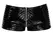 Black Level Vinyl Biker-Style Stretch Pants L - Shiny 4-Way Fit