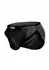 Justin+Simon Running Short Chloride-Resistant Athletic Swimwear Black M