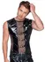Black Level Vinyl Sleeveless Shirt 2XL - Stretch Fit & Mesh Accents