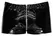 Black Level Vinyl Pants RV XL - Shiny Black, Front Zipper, Large Size