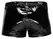 Black Level Vinyl M. Pants RV S - Shiny Black, Metal Zip, Size S