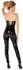 Black Level Vinyl Jumpsuit XL - Adjustable Corset Style, 3-Way Zipper