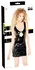 Black Level Vinyl Dress Black M - Sleeveless Fitted Cut-Out Design