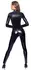 Black Level Vinyl Long Sleeve Jumpsuit XL, Shiny Black Finish