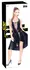 Black Level Halterneck Vinyl Dress 2XL - Elegant Asymmetrical Cut, Black