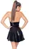 Black Level Vinyl Dress Powernet 2XL - Shiny Black Flared Design