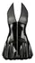 Black Level Vinyl Dress Powernet 2XL - Shiny Black Flared Design