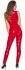 Black Level Red Vinyl Jumpsuit S - Shiny Sleeveless One-Piece