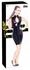 Black Level Vinyl Dress Lacing M - Shiny Sleeveless Fitted Design