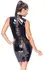 Black Level Vinyl Dress S - Shiny Sleeveless Model with Lacing