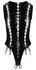 Black Level Vinyl Body XL with Adjustable Lacing and High Cut Design