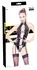 Black Level Body Buckle S Shiny Vinyl Adjustable Harness, Black