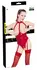 Black Level Vinyl Body Red XL - Open Cup, Adjustable Straps
