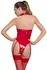 Black Level Vinyl Body Red M - Open Cup Design with Adjustable Straps
