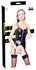 Black Level Vinyl Basque L - Shaping Corset with Adjustable Straps