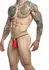 Justin+Simon Classic G-String Bulge Black Minimalist Design