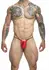 Justin+Simon Classic G-String Bulge Black Minimalist Design