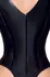 Black Level Vinyl Body XL Open Design, Shiny Black, Zipper Back