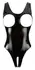 Black Level Vinyl Body XL Open Design, Shiny Black, Zipper Back