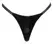 Black Level Vinyl String XL/2XL Black Shiny Panel Adjustable Fit