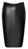 Noir Handmade Skirt M Powerwetlook & Lace Black Knee-Length