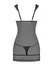 Obsessive OBS Chemise S/M - Elegant Lace Neckline, Adjustable Fit