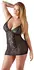 Cottelli Collection Lingerie Dress XL Semi-Transparent Lace Black