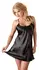 Cottelli Collection Satin Chemise Black Adjustable Straps M