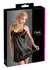 Cottelli Collection Satin Chemise Black S Adjustable Straps