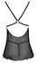 Cottelli LINGERIE Baby Doll Ring S - Delicate Transparent Powernet Set