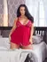 Cottelli Collection Babydoll 3XL Red, Adjustable Straps, Lace Design