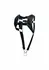 DNGEON Top Harness with Adjustable Ring System, Black, Unisex Fit
