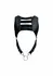 DNGEON Top Harness with Adjustable Ring System, Black, Unisex Fit