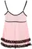 Cottelli Collection Babydoll Set Pink S - Double Layer Lace Detail