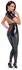 Noir Handmade Powerwetlook Laced Jumpsuit Black L