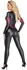 Cottelli PARTY Stretch Jumpsuit Red-Black XL with 3-Way Zip