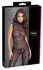 Cottelli Lingerie Lace Jumpsuit S - Sleeveless, 2-Way Zip, Black