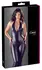 Cottelli Collection Matte Black Jumpsuit with 2-Way Zip, Size M
