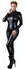 Cottelli Collection Black Long Sleeve Jumpsuit 3XL, Stretch Fit