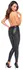 Noir Handmade Trousers Snake S Slim-Fit Matte Snakeskin Look