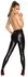 Noir Handmade Black Power Matte Leggings with Vinyl Back M