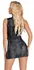 Cottelli PARTY Dress L - Matte Snakeskin Look, Full-Length Zip, Size L
