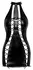Noir Handmade Dress S Black Powerwetlook Adjustable Front Lacing
