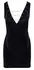 Cottelli Collection Dress M Black with Adjustable Silver Lacing