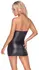 Cottelli Collection Tube Dress XL Black Matte with Rose Gold Details
