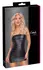Cottelli Collection Tube Dress L Black Matte with Rose Gold Detail